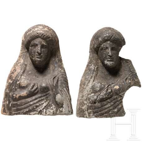 Zwei Votiv-Terrakotten, Griechenland, 5. Jahrhundert vor Christus - фото 1