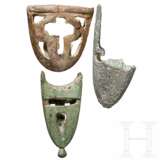 Drei Ortbänder, davon eines wikingisch, Nord- und Zentraleuropa, 10. Jahrhundert - фото 2