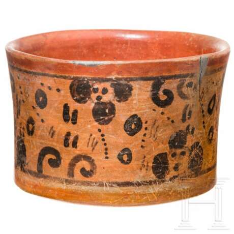 Mit Scheinglyphen dekorierte Schale, Maya, Spätklassik, 600 - 900 n. chr. - Foto 1