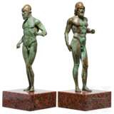 Zwei Bronzefiguren der Krieger von Riace - photo 2