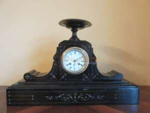  Horloge de cheminée Napoléon III