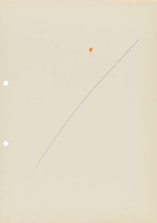 Penck, AR. Der orange Punkt - Die blaue Linie - Foto 9