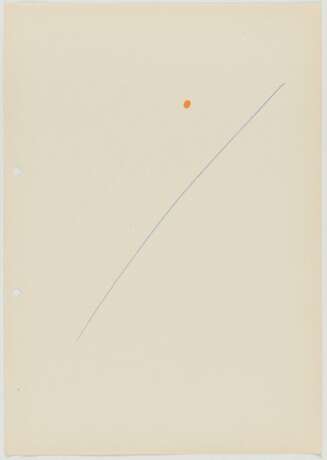 Penck, AR. Der orange Punkt - Die blaue Linie - photo 10