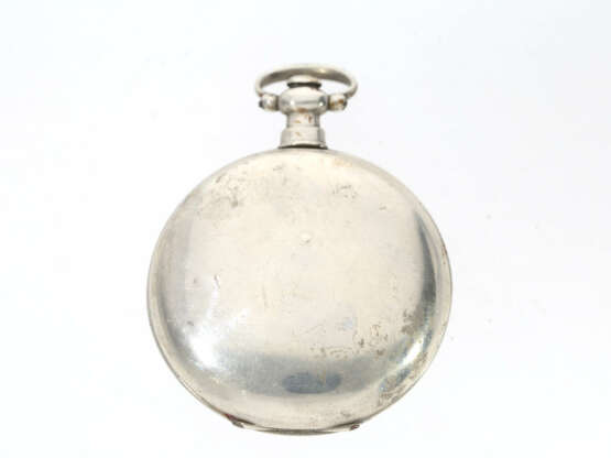 Taschenuhr: seltene Taschenuhr für den chinesischen Markt mit Prunkwerk, Fleurier um 1850 - Foto 3