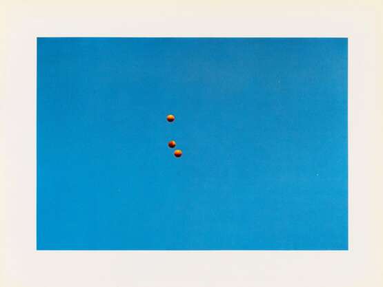 Baldessari, John. Throwing three balls in the air to get a straight line (Best of thirty-six attempts) - photo 2