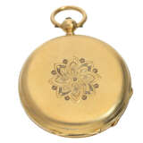 Taschenuhr: feine goldene Damenuhr, um 1850 - Foto 3
