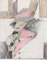 Mauer vor der Terrasse