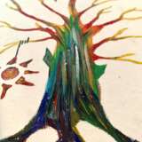 Design Painting “Tree of Life”, Canvas, Oil paint, Avant-gardism, Fantasy, 2020 - photo 3