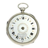 Taschenuhr: seltene englische Taschenuhr mit Zeigerdatum, Graham London, um 1800 - photo 1