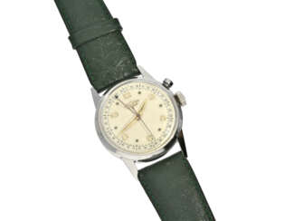 Armbanduhr: gesuchte vintage Rarität, "Vulcain Cricket" Armbanduhr mit Alarm, ca.1948