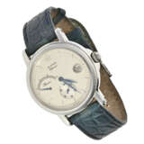 Armbanduhr: dekorative, große vintage Herrenuhr, Alpina "Chronos-Reserve de Marche", 90er Jahre, mit Originalbox und Papieren - photo 1