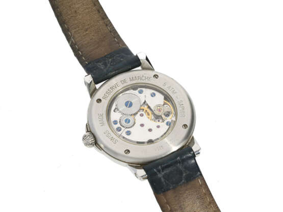 Armbanduhr: dekorative, große vintage Herrenuhr, Alpina "Chronos-Reserve de Marche", 90er Jahre, mit Originalbox und Papieren - фото 2