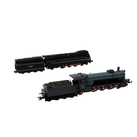 MÄRKLIN zwei Schlepptenderlokomotiven, Spur H0, - photo 2