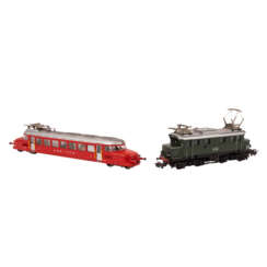 MÄRKLIN/HAMO zwei E-Lokomotiven, Spur H0,