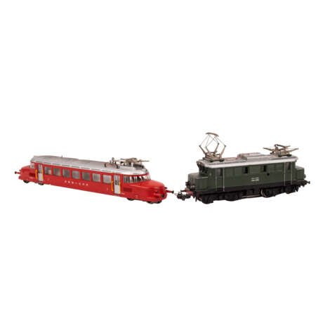 MÄRKLIN/HAMO zwei E-Lokomotiven, Spur H0, - Foto 2