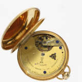 Taschenuhr: hochwertige englische Taschenuhr, königlicher Chronometermacher E.D. Johnson London, 18K Hallmarks 1863 - photo 2