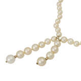 Perlenkette umgearbeitet zu Y-Collier - photo 4