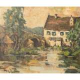 ILLENBERGER, GUSTL (August, geb. 1898 Heidenheim), "Haus am Fluss", - Foto 1