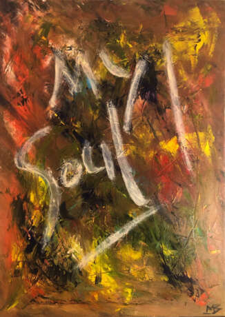 Design Painting “My Soul”, Canvas on the subframe, Oil paint, Abstract Expressionist, Mythological, Russia, 2020 - photo 1