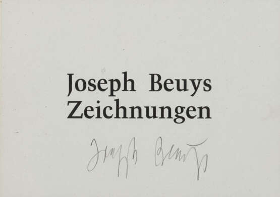 JOSEPH BEUYS 1921 Krefeld - 1986 Düsseldorf 'ZEICHNUNGEN' - photo 1