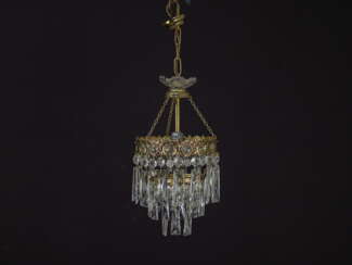 Vintage set of 6 chandeliers