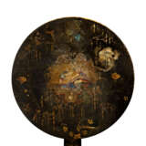 A VICTORIAN BLACK-AND-GILT-JAPANNED CENTRE TABLE - photo 2