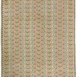 Fowler, John. A FRENCH PINK, BLUE AND GREEN WOVEN CARPET - фото 1