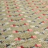 Fowler, John. A FRENCH PINK, BLUE AND GREEN WOVEN CARPET - photo 2
