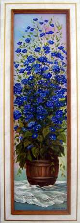 Design Painting “picture FLOWERS”, Cardboard, Oil paint, Classicism, Landscape painting, Ukraine, 2012 - photo 1