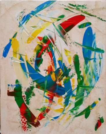 Design Painting “Pen”, Canvas, Acrylic paint, Abstractionism, 2020 - photo 1