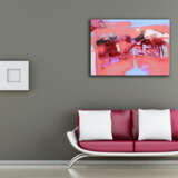 Design Painting “Pink glasses”, Canvas, Oil paint, Abstractionism, 2020 - photo 4