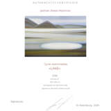 Gemälde „Radeln Sie Kamtschatka, See“, Leinwand, Ölfarbe, Figurativ, Landschaftsmalerei, 2018 - Foto 2