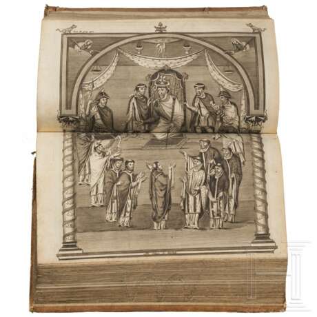 Eckhart, Johann Georg von "Commentarii de rebus franciae orientalis et episcopatus wirceburgensis", Würzburg 1729 - Foto 2