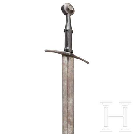 Schwert zu Anderthalbhand, Sammleranfertigung des Historismus im Stil des 15. Jhdts. - фото 3