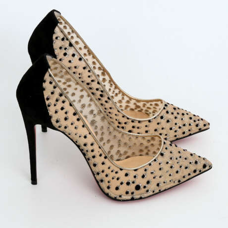 CHRISTIAN LOUBOUTIN extravagante Pumps, Neureis ca.: 600,-€. Grösse 37. - Foto 3