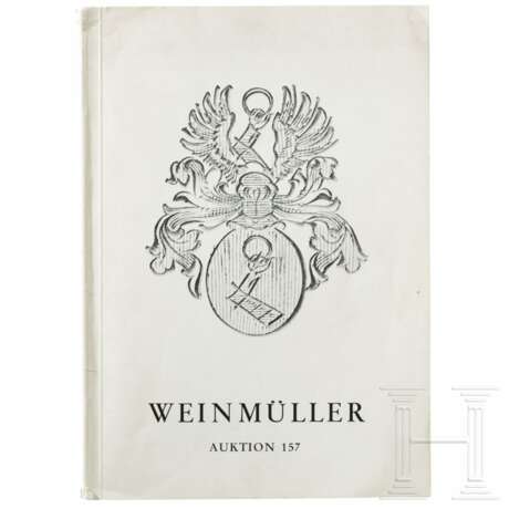 Katalog der Weinmüller/Neumeister-Auktion 1974 "Freiwillige Versteigerung aus dem ehemaligen Besitz von Hermann Göring" - photo 1