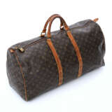 LOUIS VUITTON beliebte Reisetasche "KEEPALL 60", Kollektion 1983. - photo 2