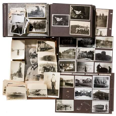 Gruppe von über 300 Fotos aus dem 2. Weltkrieg - photo 1