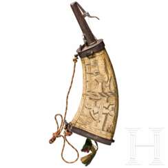 Musketier-Pulverflasche, deutsch, um 1600