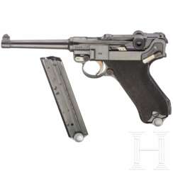 Pistole 08, Mauser, Code "1939 - 42", mit Sonderlauf