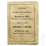 Originale Schweizer Anleitung zum Revolver M 1882, 1. Ausführung - фото 1