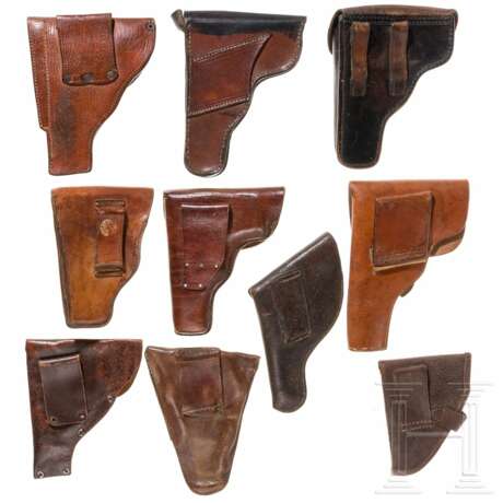 Zehn internationale Pistolentaschen, 20. Jahrhundert - photo 2