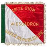 Fahne der 4. Eskadron der Garde Républicaine, um 1980 - фото 1
