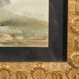 Zeitgenössisches Aquarell von Napoleon und Stich von Ney - photo 6