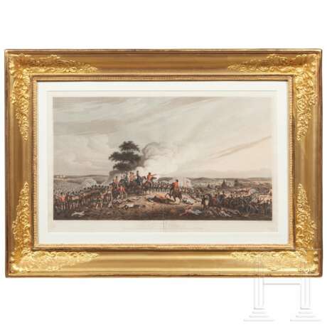 Zeitgenössische Ansicht der Schlacht bei Waterloo, 1815 - Foto 1