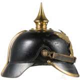 Baden - Helm für Mannschaften der Infanterie, um 1900 - Foto 2