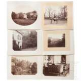 15 großformatige Aufnahmen von Schloss Pillnitz mit Weinberg sowie von Bushy House, um 1860/70

 - photo 2