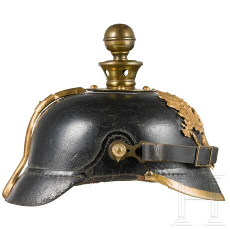 Preussen - Helm für Mannschaften der Artillerie, datiert 1901 - Foto 2