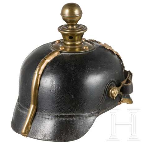 Preussen - Helm für Mannschaften der Artillerie, datiert 1901 - photo 3