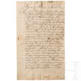 Schreiben von König Friedrich I. an Generalmajor von Börstel, Preußen, datiert 5.9.1705 - Foto 2